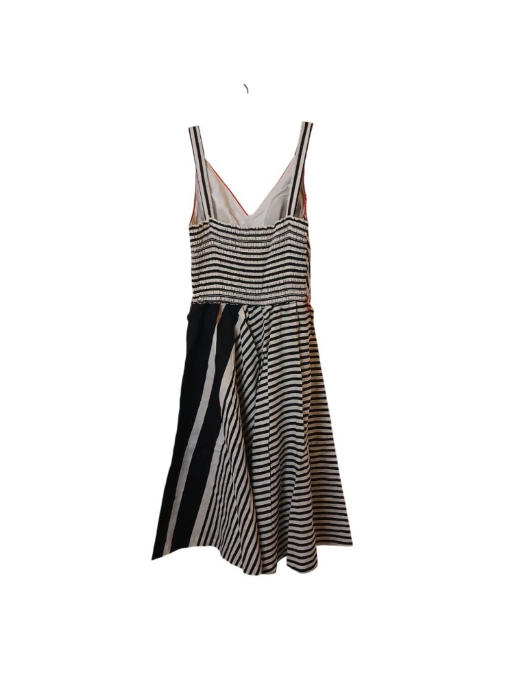 Mr. Joe Dress Striped Sleeveless Midi Womens Size 18 Made In USA VTG #I-11 - Picture 2 of 12